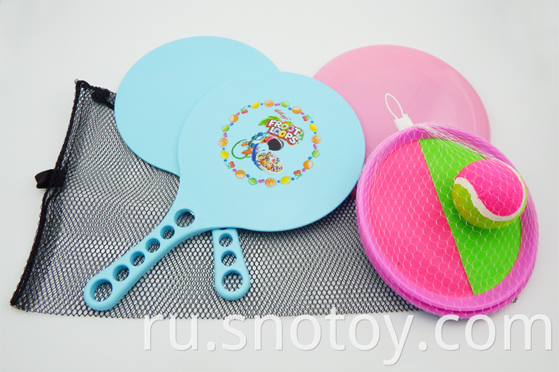 Ningbo Sno Fashion Sports Racket Plastic Beach Tennis Rackets с мячом